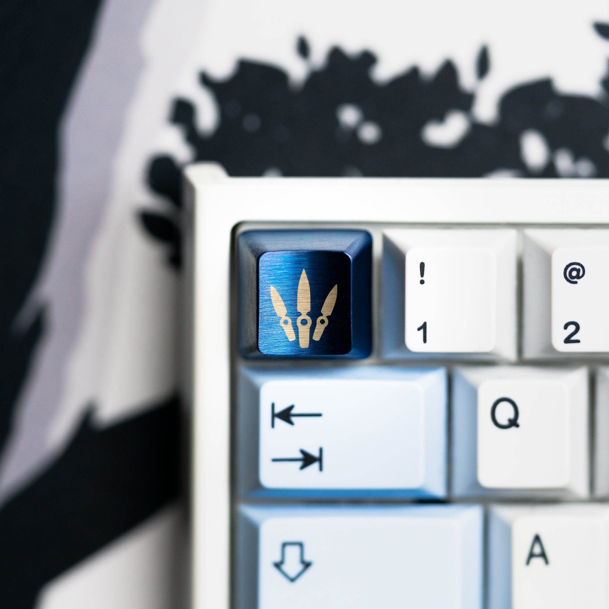 Custom Engraved Metal Keycap